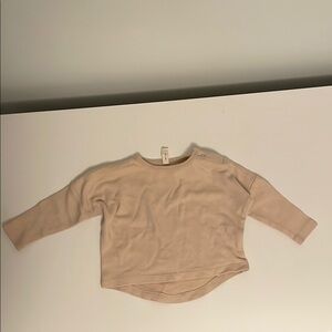 Quincy Mae long sleeve top size 0-3 months